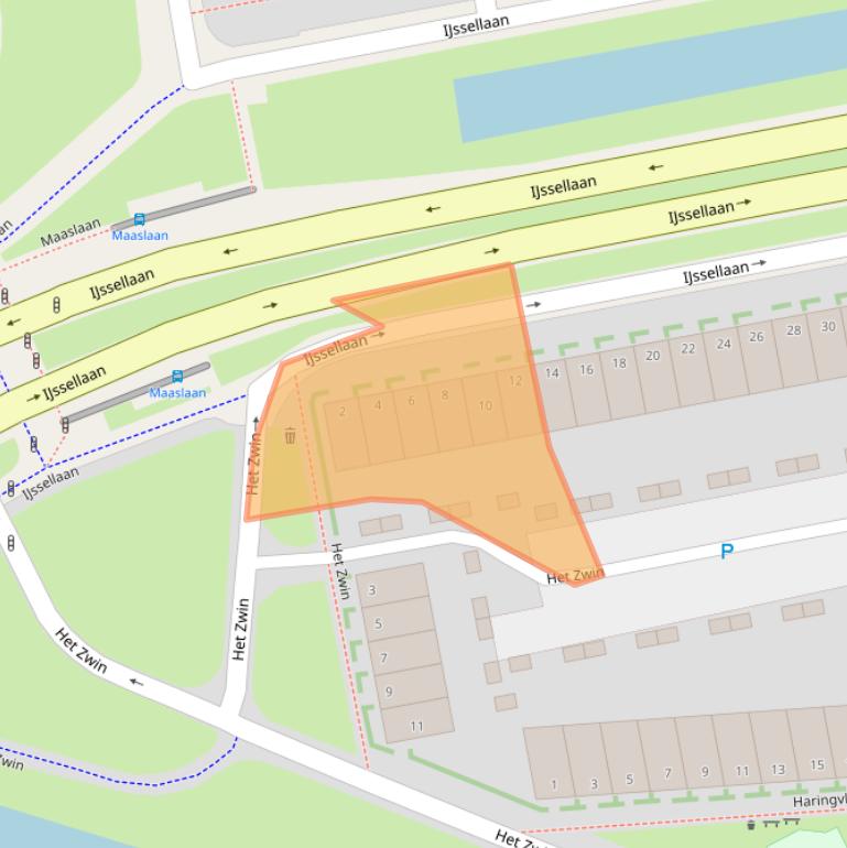 Kaart van postcodegebied 6826DN.