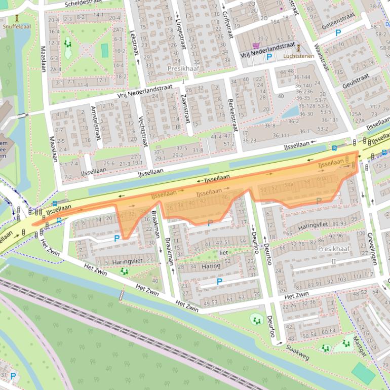 Kaart van postcodegebied 6826DR.