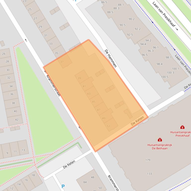 Kaart van postcodegebied 6826EK.