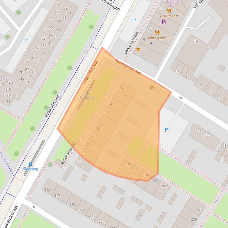 Kaart van postcodegebied 6826ET.