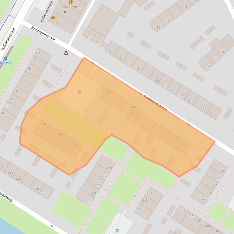 Kaart van postcodegebied 6826EV.