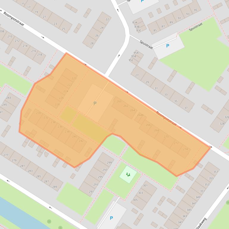 Kaart van postcodegebied 6826EW.