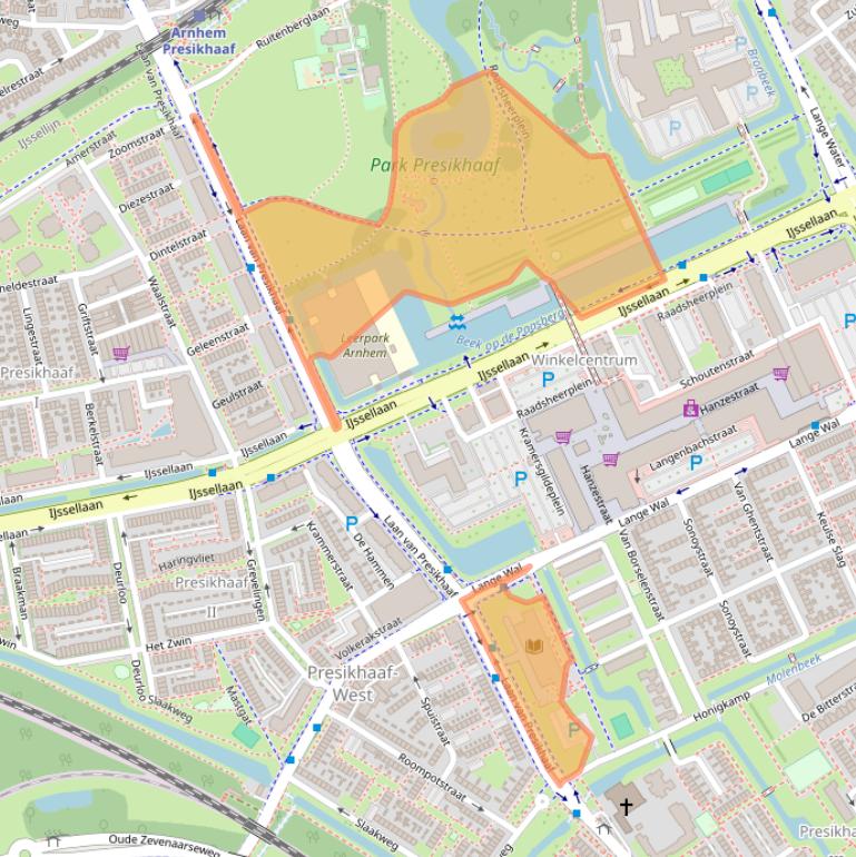 Kaart van postcodegebied 6826HA.