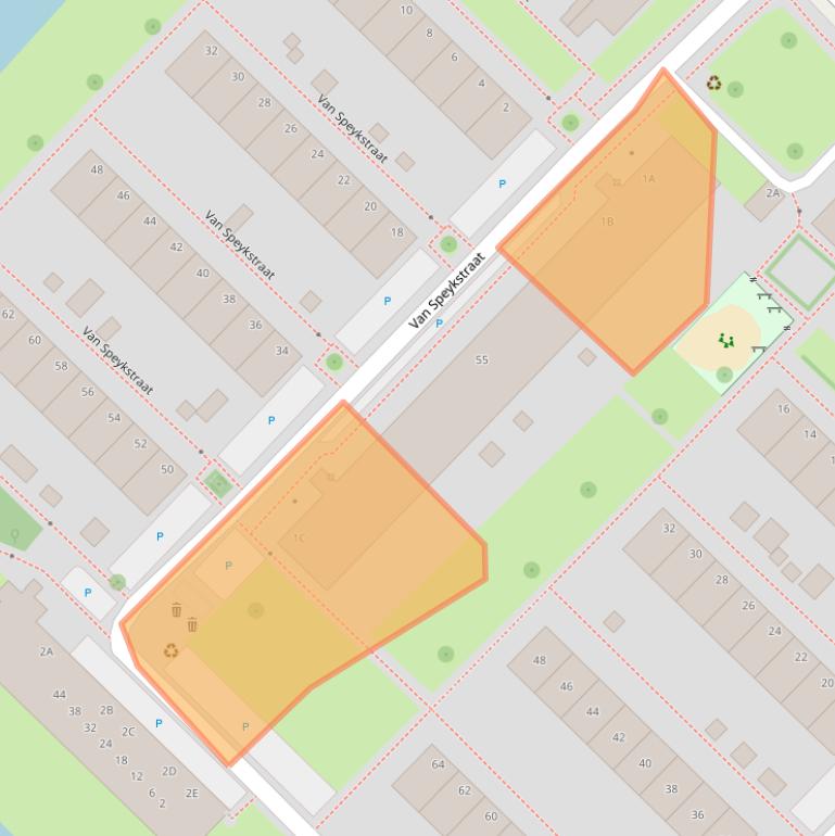 Kaart van postcodegebied 6826HL.