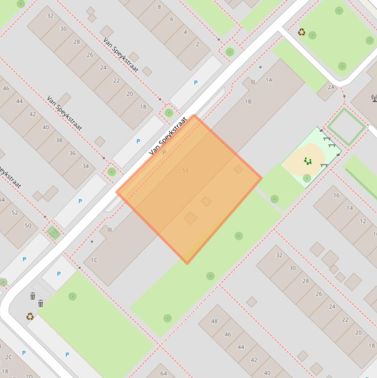 Kaart van postcodegebied 6826HM.