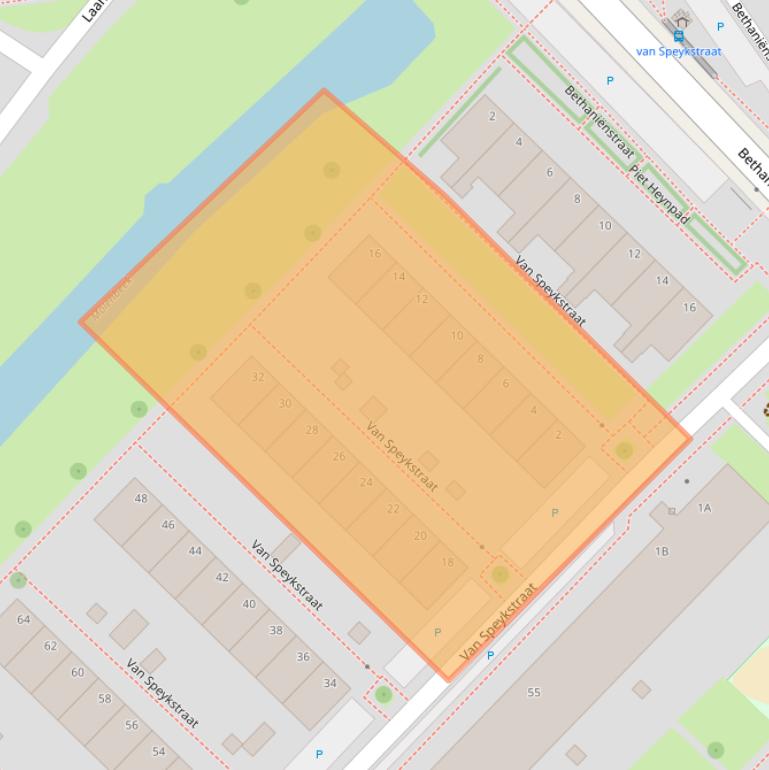 Kaart van postcodegebied 6826HN.