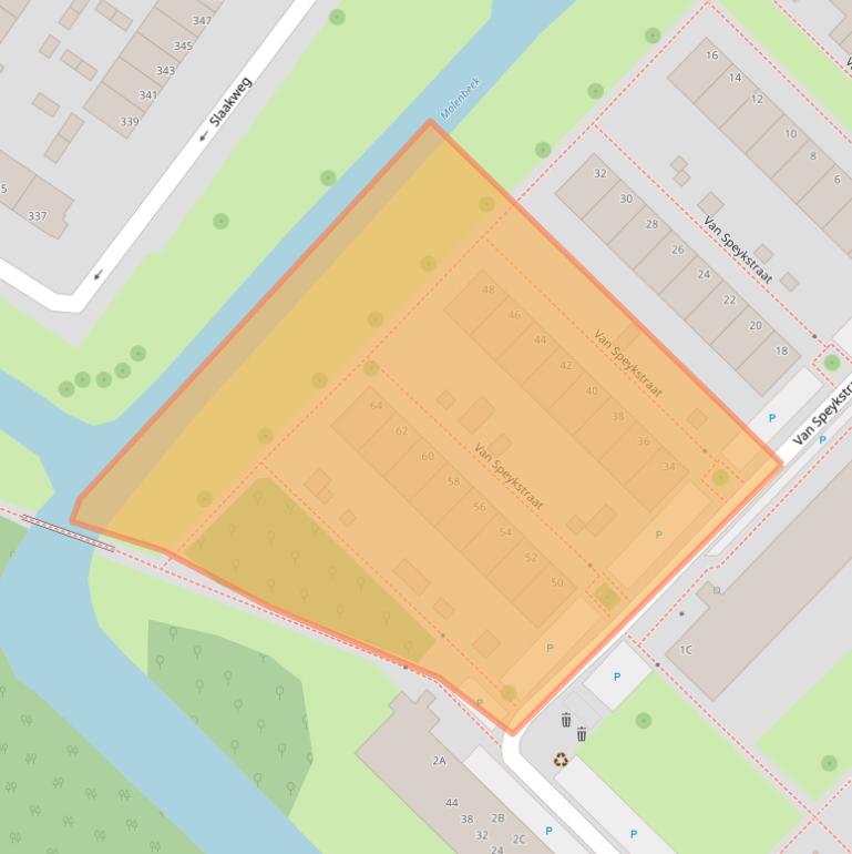 Kaart van postcodegebied 6826HP.