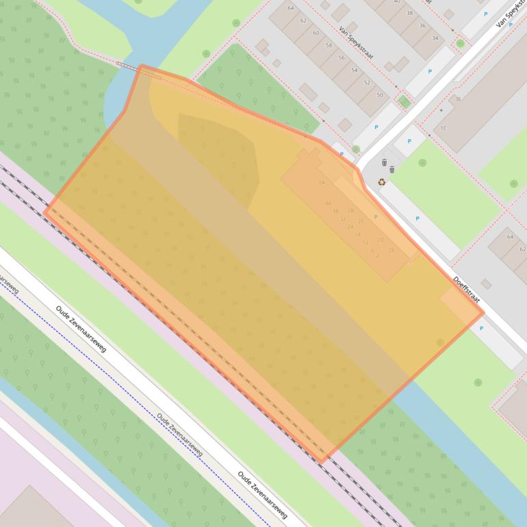 Kaart van postcodegebied 6826HR.