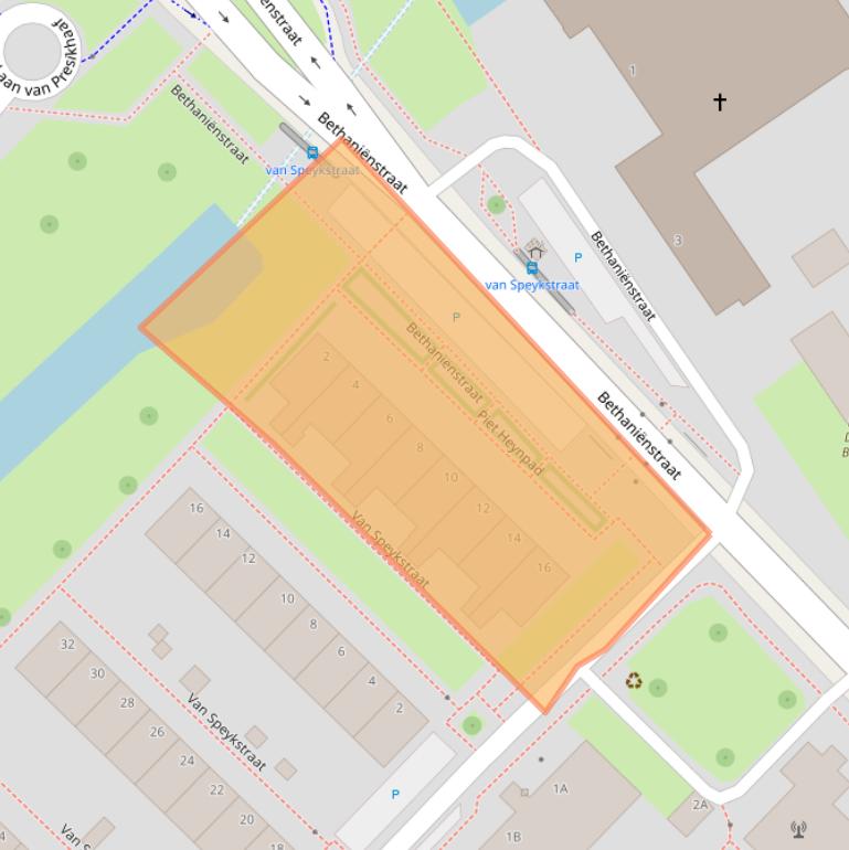 Kaart van postcodegebied 6826HZ.