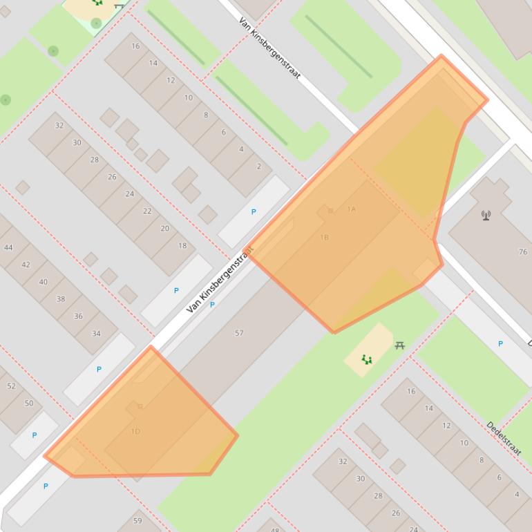 Kaart van postcodegebied 6826JA.