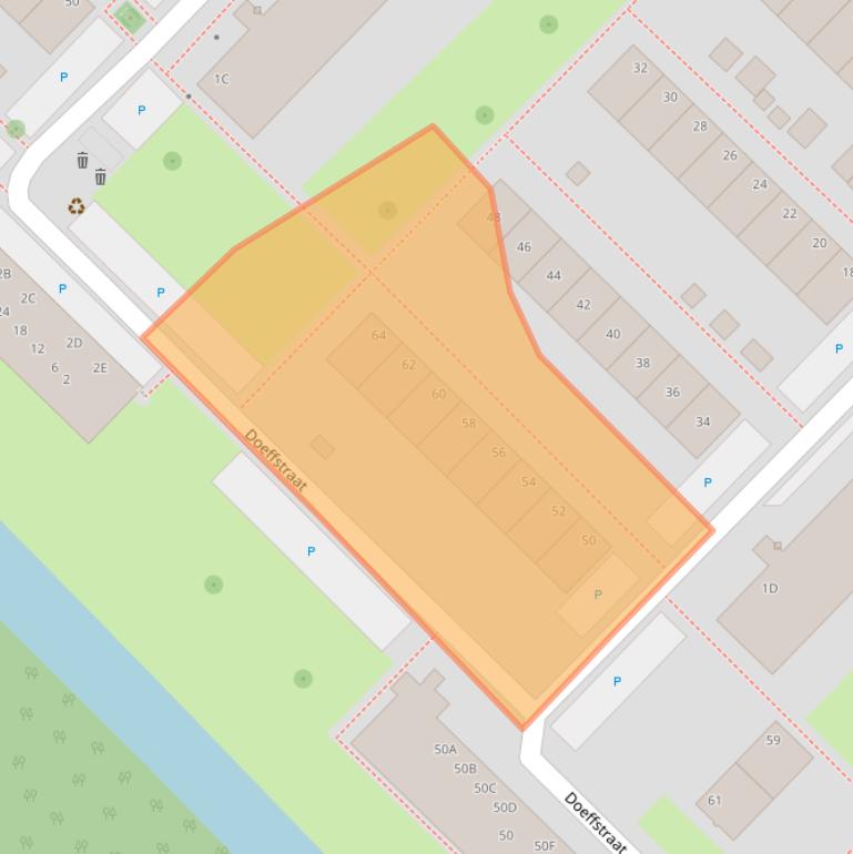 Kaart van postcodegebied 6826JD.