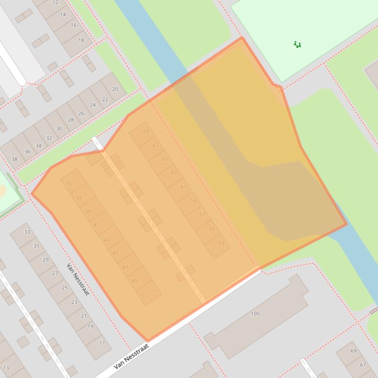 Kaart van postcodegebied 6826JN.