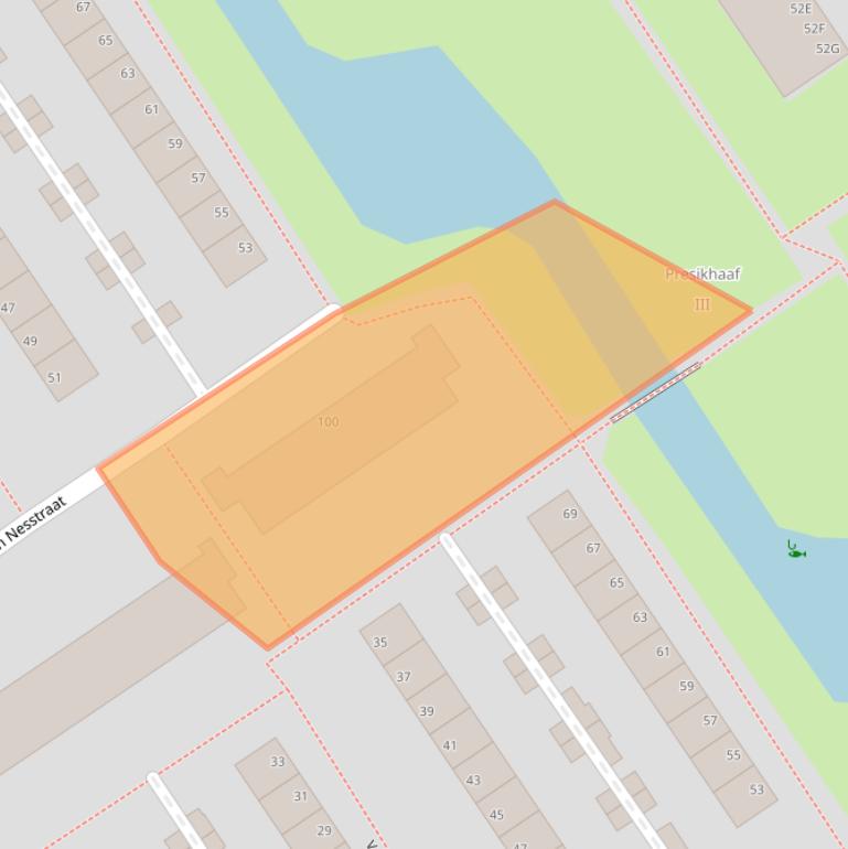 Kaart van postcodegebied 6826JT.