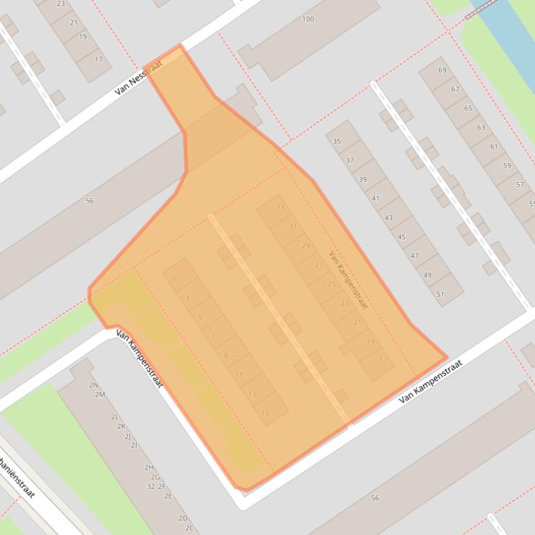 Kaart van postcodegebied 6826KA.