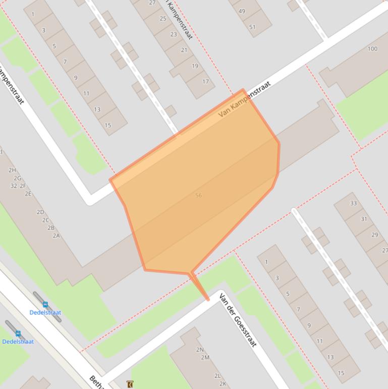 Kaart van postcodegebied 6826KD.