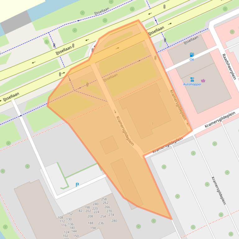 Kaart van postcodegebied 6826KM.
