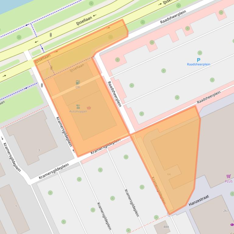 Kaart van postcodegebied 6826KP.