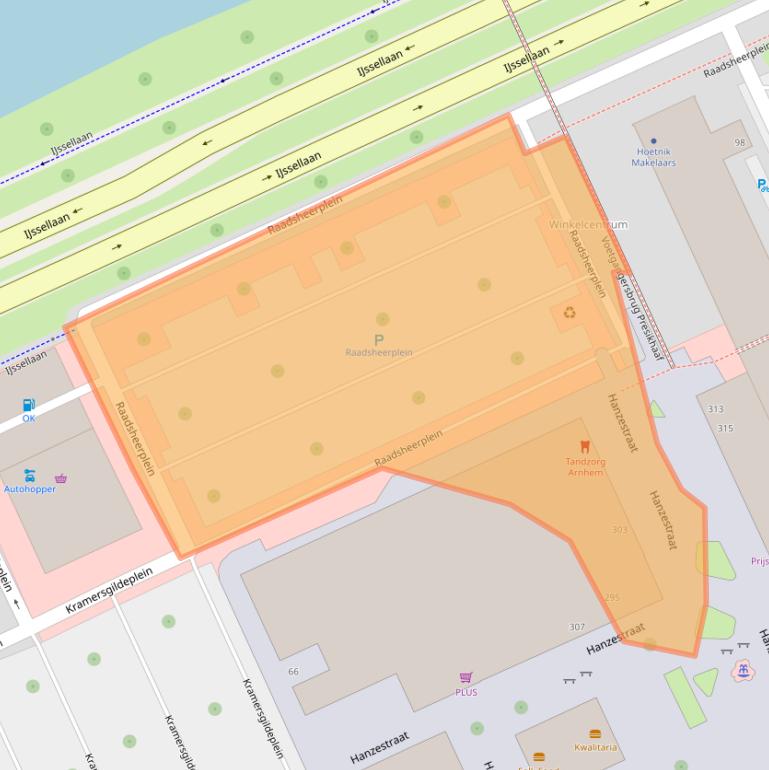 Kaart van postcodegebied 6826KR.