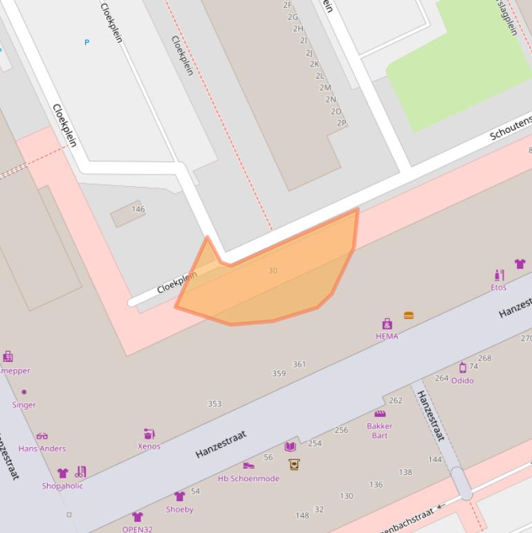 Kaart van postcodegebied 6826MB.