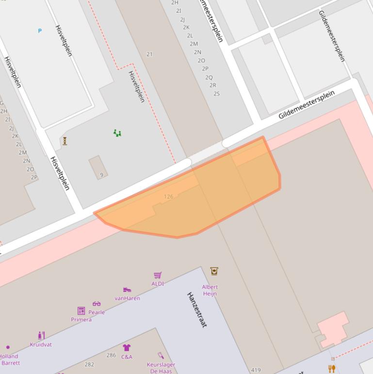 Kaart van postcodegebied 6826MD.