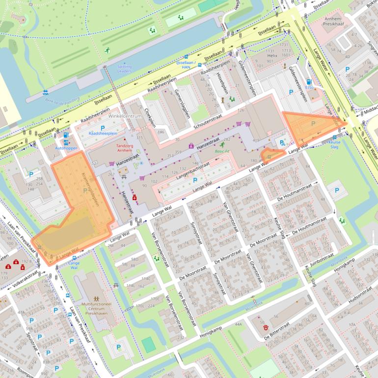 Kaart van postcodegebied 6826NA.