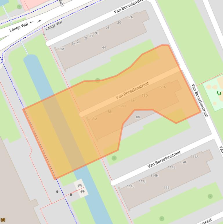 Kaart van postcodegebied 6826NL.