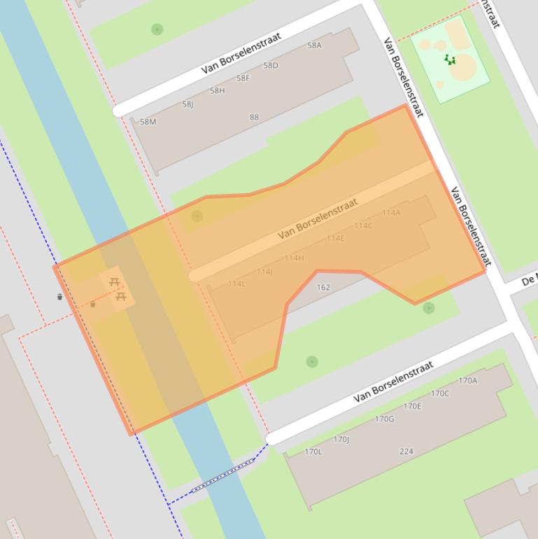 Kaart van postcodegebied 6826NN.