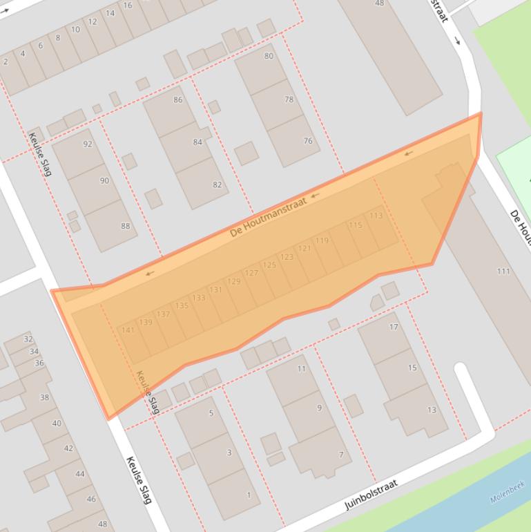 Kaart van postcodegebied 6826PH.