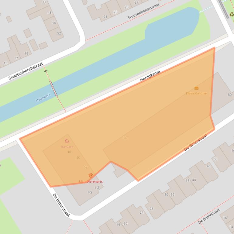 Kaart van postcodegebied 6826PR.