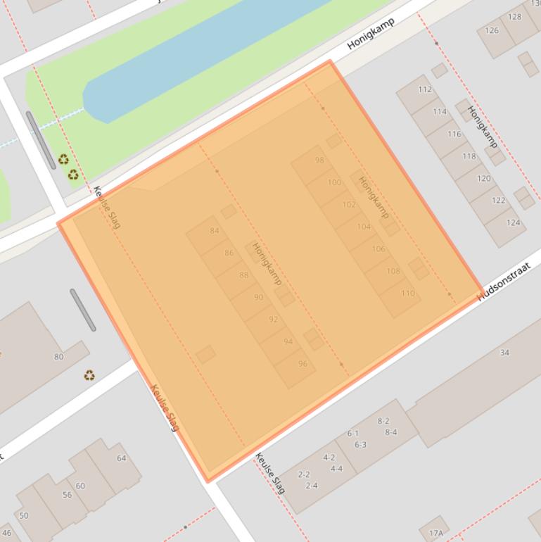 Kaart van postcodegebied 6826PS.