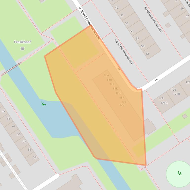 Kaart van postcodegebied 6826RH.