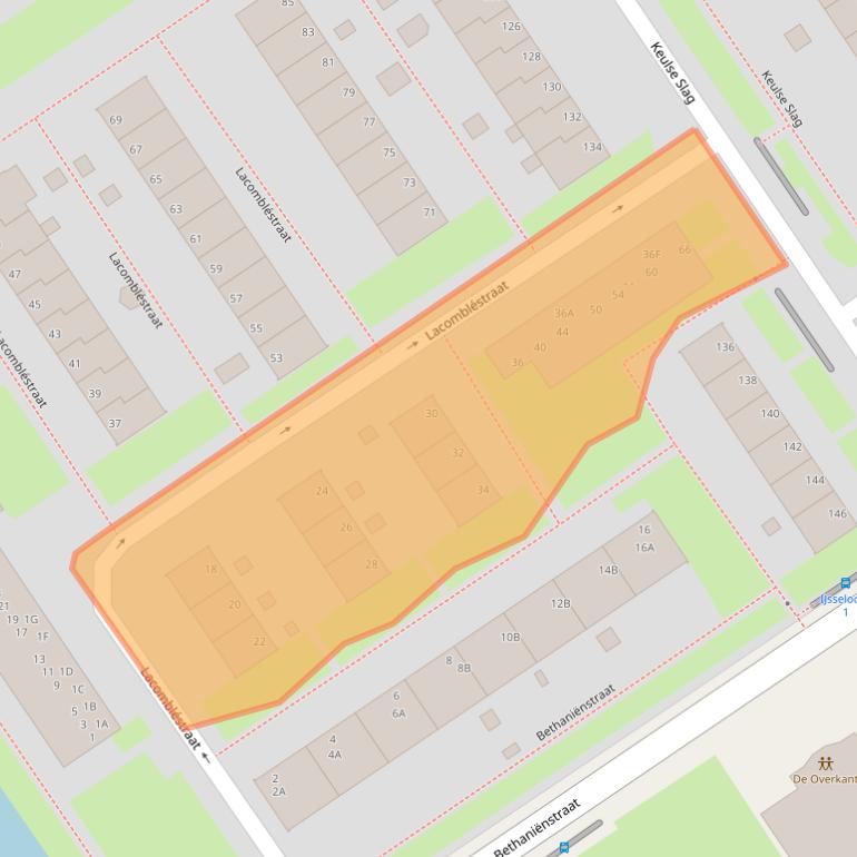 Kaart van postcodegebied 6826RP.