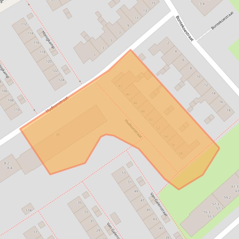 Kaart van postcodegebied 6826RS.