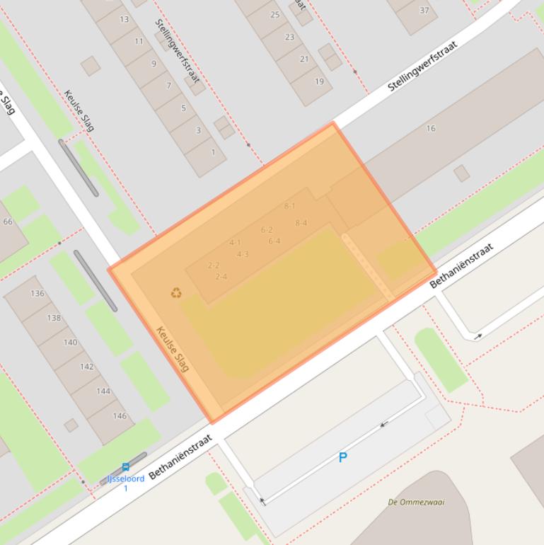 Kaart van postcodegebied 6826SM.