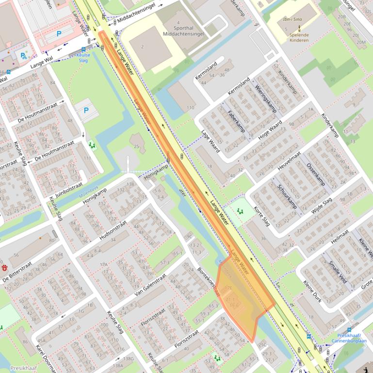 Kaart van postcodegebied 6826ST.