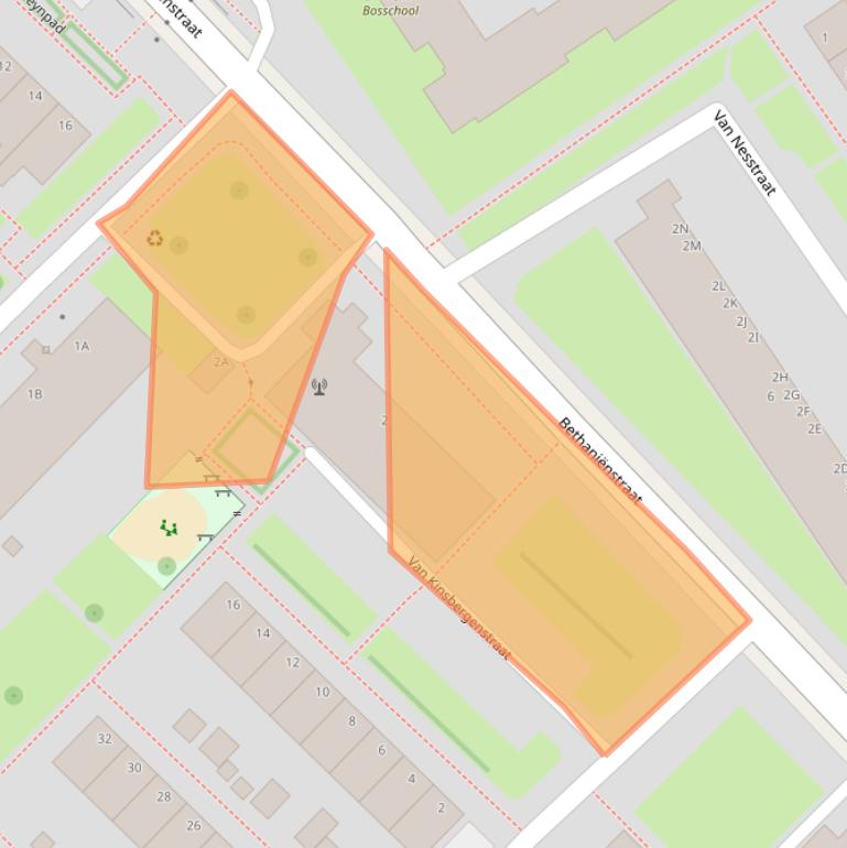 Kaart van postcodegebied 6826TB.