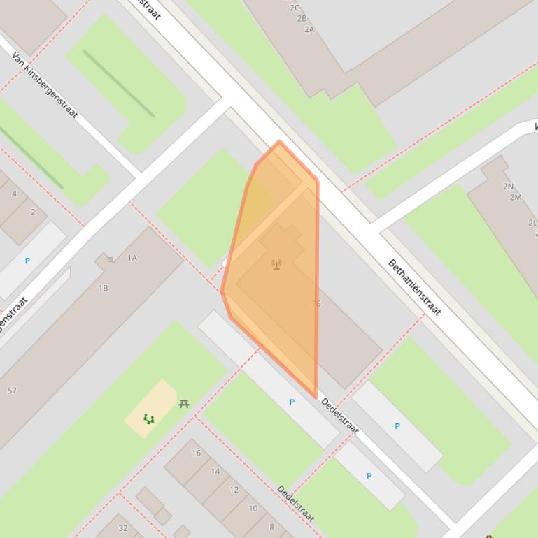 Kaart van postcodegebied 6826TD.