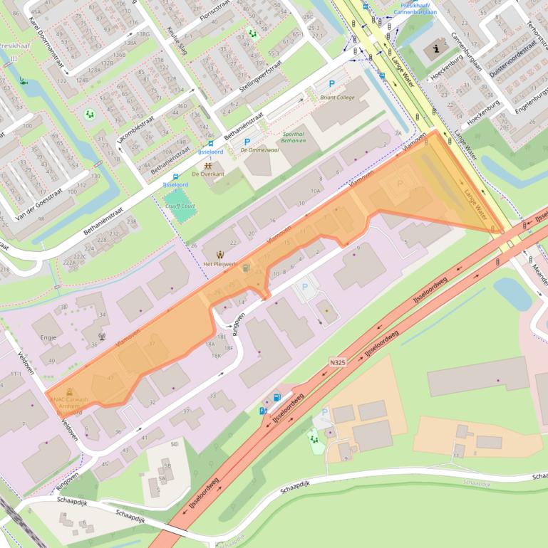 Kaart van postcodegebied 6826TM.