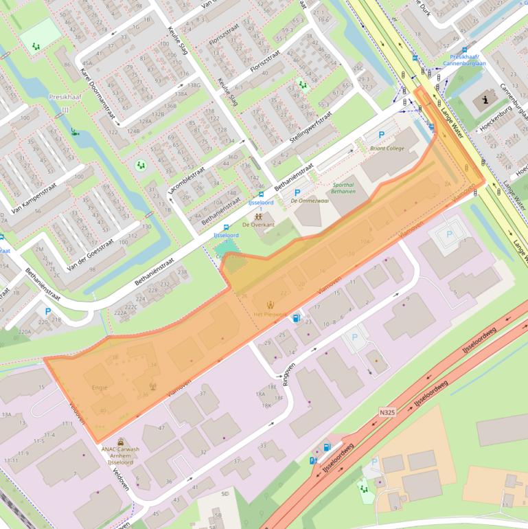 Kaart van postcodegebied 6826TN.