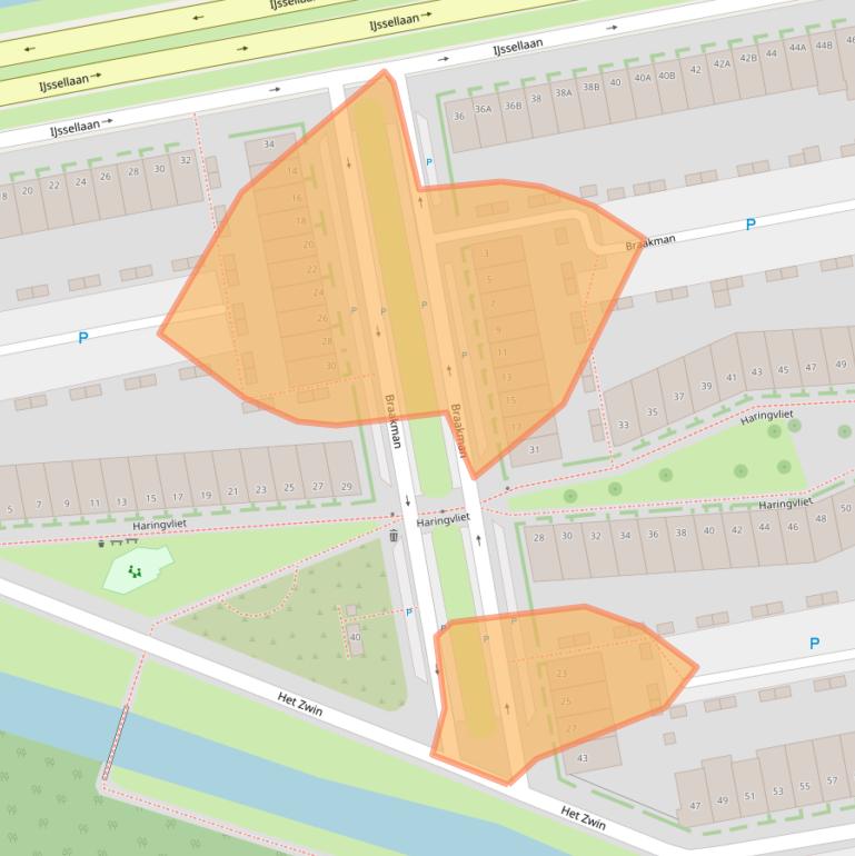 Kaart van postcodegebied 6826VA.