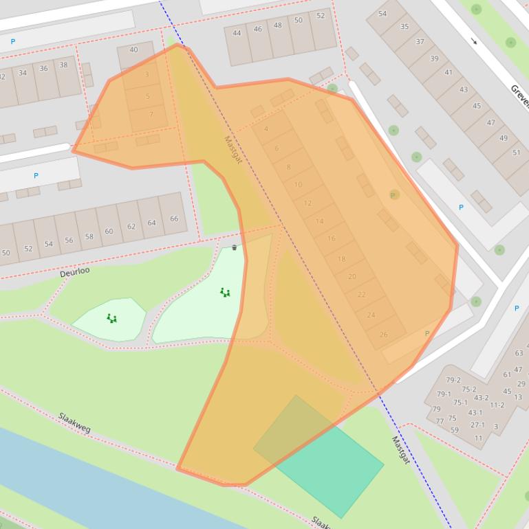 Kaart van postcodegebied 6826VH.