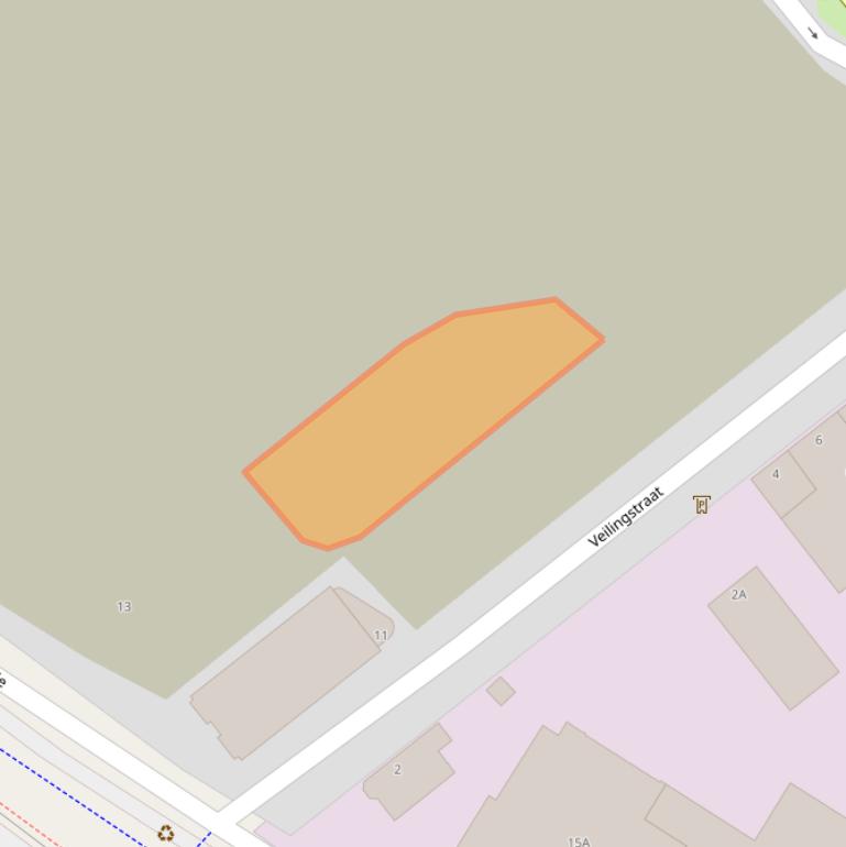 Kaart van postcodegebied 6827AE.