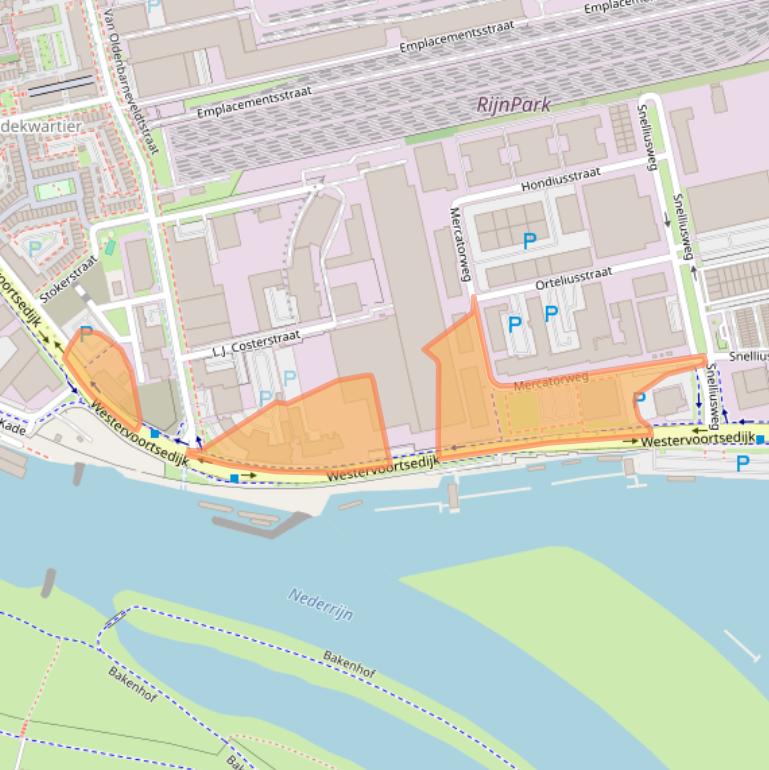 Kaart van postcodegebied 6827AT.
