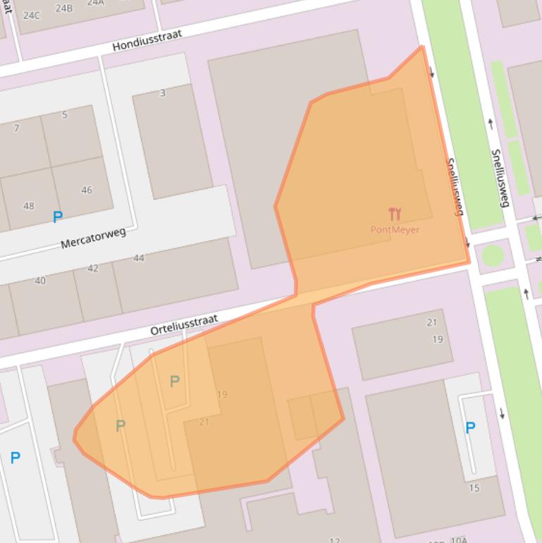 Kaart van postcodegebied 6827DD.