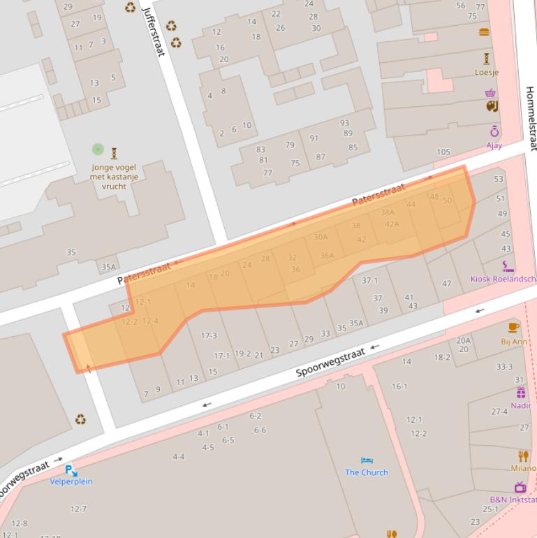 Kaart van postcodegebied 6828AH.