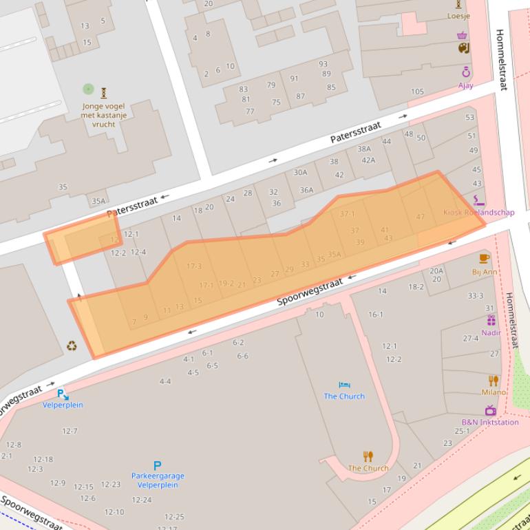 Kaart van postcodegebied 6828AM.