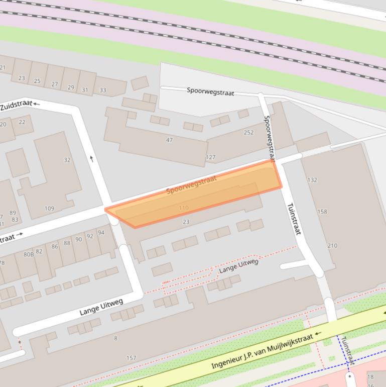 Kaart van postcodegebied 6828AV.