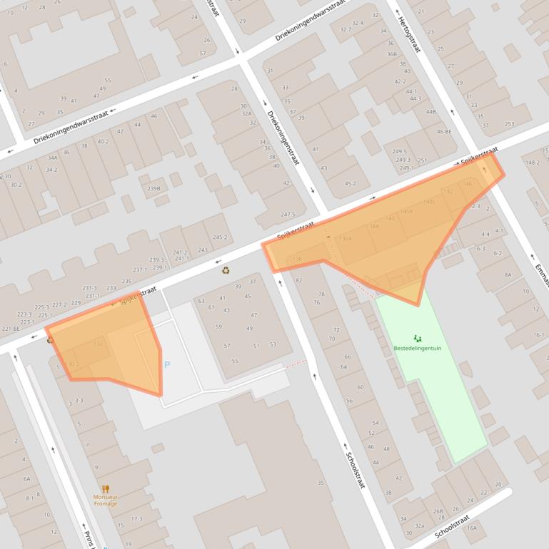 Kaart van postcodegebied 6828DP.