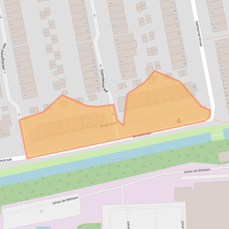 Kaart van postcodegebied 6828PV.
