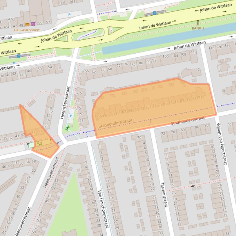 Kaart van postcodegebied 6828SG.